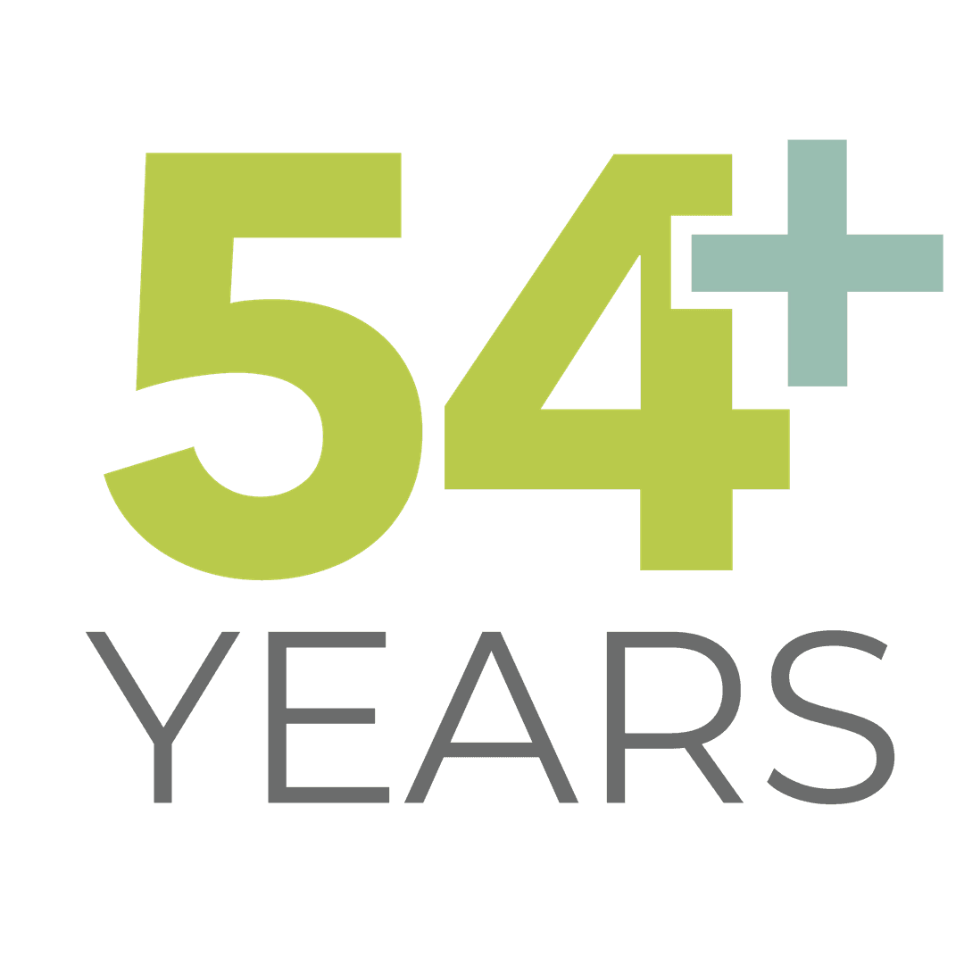 54+ years of experience
